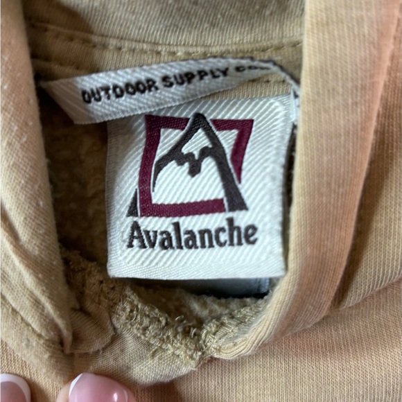 Avalanche Men's Beige Crewneck Sweater - Picture 3 of 4